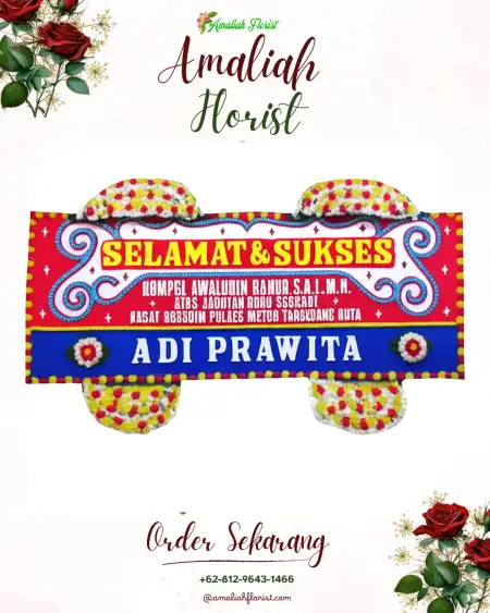 Papan Bunga Ucapan Selamat Cikurutug